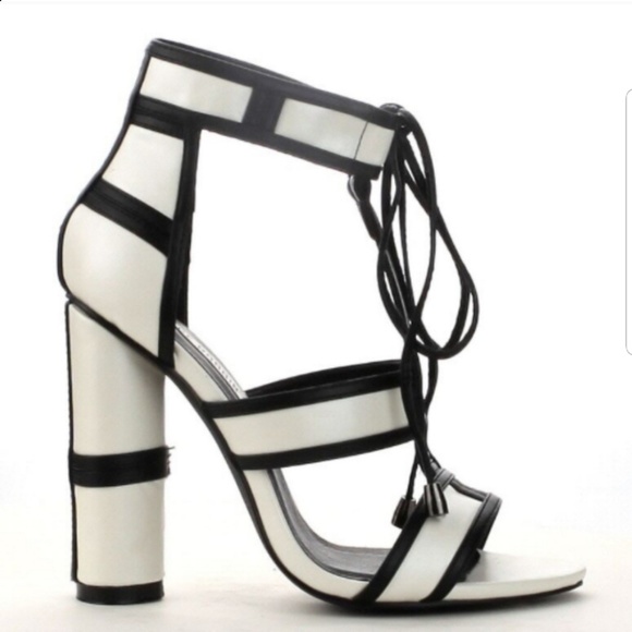 NEW "Maura Abstract Block" Heel - Picture 6 of 8